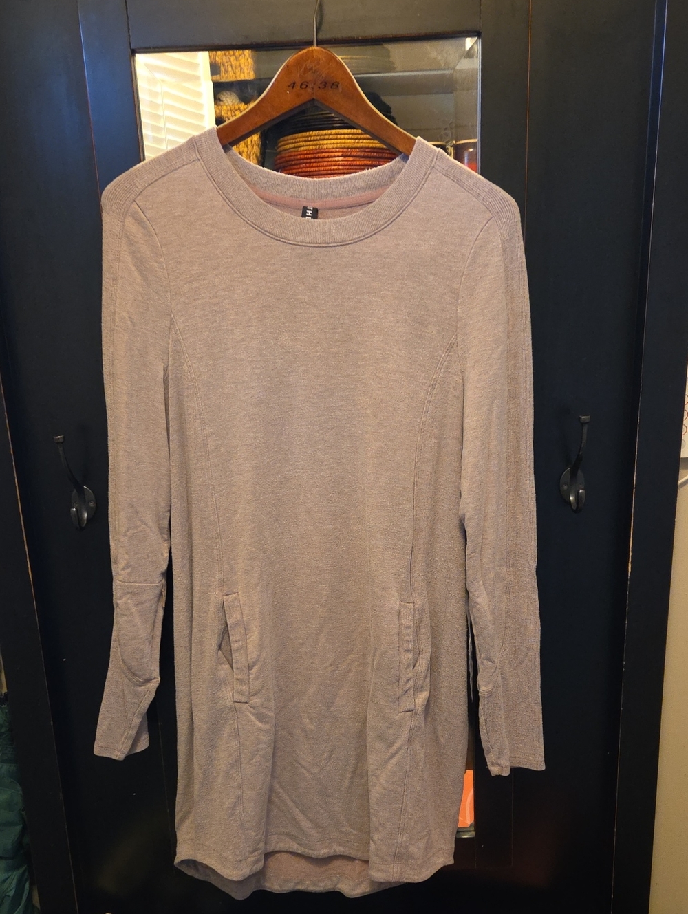 Womens Athletic Dress - Light Taupe/mauve